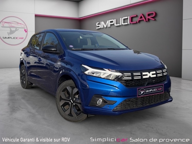 Dacia sandero tce 90 stepway - 1490 km - caméra de recul - android auto - clim auto - angle mort - garantie occasion...