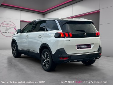 Peugeot 5008 bluehdi 180 eat8 gt line 7 pl / attelage / carplay / caméra occasion simplicicar veauche simplicicar...