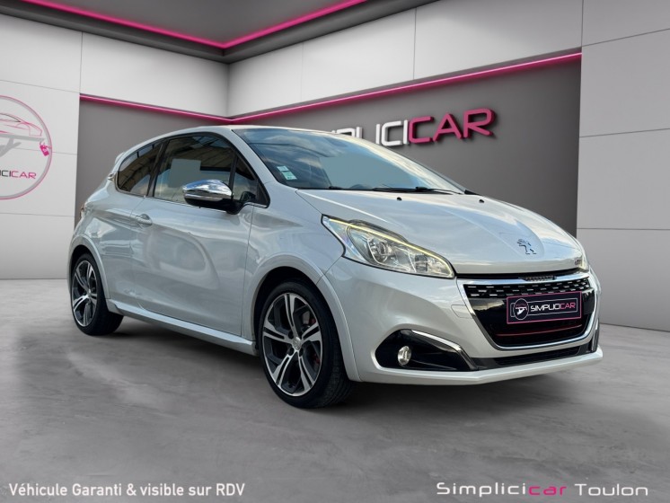 Peugeot 208 1.6 thp  ch ss bvm6 gti garantie 12 mois occasion simplicicar toulon est simplicicar simplicibike france