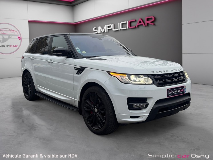 Land rover range rover sport autobiography sdv6 3.0l 306 ch || garantie 12 mois || occasion osny simplicicar simplicibike...