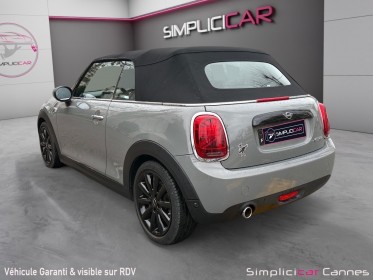 Mini cabriolet f57 lci ii cooper 136 ch bva7 finition sidewalk occasion cannes (06) simplicicar simplicibike france