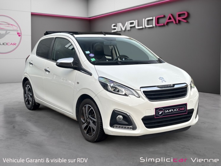 Peugeot 108 82ch bvm5 allure top toit ouvrant garantie 12 mois occasion simplicicar vienne simplicicar simplicibike france