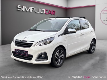 Peugeot 108 82ch bvm5 allure top toit ouvrant garantie 12 mois occasion simplicicar vienne simplicicar simplicibike france