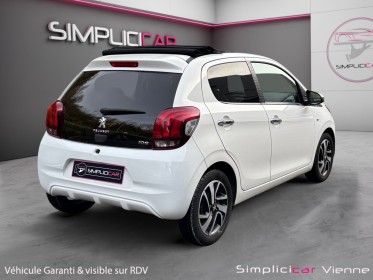 Peugeot 108 82ch bvm5 allure top toit ouvrant garantie 12 mois occasion simplicicar vienne simplicicar simplicibike france