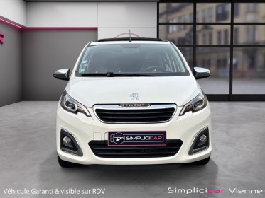 Peugeot 108 82ch bvm5 allure top toit ouvrant garantie 12 mois occasion simplicicar vienne simplicicar simplicibike france