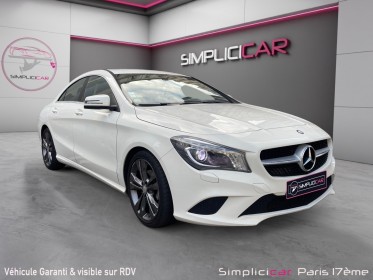 Mercedes classe cla 180 cdi sensation / camÉra de recul / garantie 12 mois occasion paris 17ème (75)(porte maillot)...