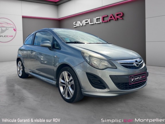 Opel corsa 1.4 turbo 120ch twinport stop start color edition garantie 12 mois occasion montpellier (34) simplicicar...