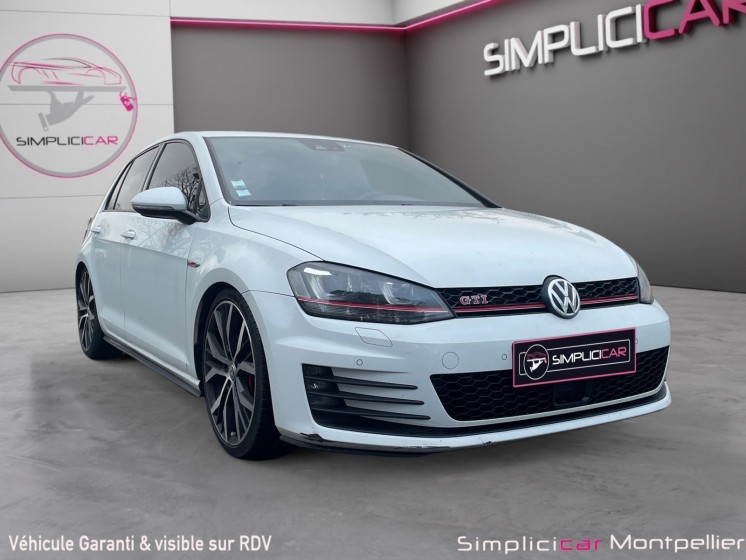 Volkswagen golf 7 gti performance 2.0 tsi 230 ch dsg6 garantie 12mois occasion montpellier (34) simplicicar simplicibike france