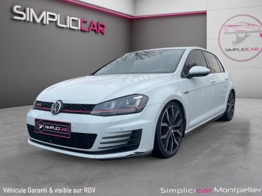 Volkswagen golf 7 gti performance 2.0 tsi 230 ch dsg6 garantie 12mois occasion montpellier (34) simplicicar simplicibike france