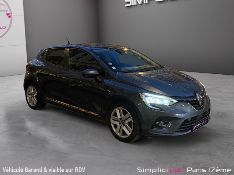 Renault clio v tce 90 / radar de recul / entretien renault occasion paris 17ème (75)(porte maillot) simplicicar simplicibike...