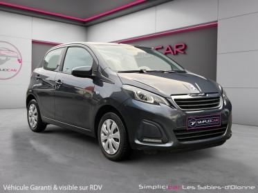 Peugeot 108 1.0 vti 68ch etg5 active garantie 12 mois boite auto téléphone mains libres occasion simplicicar les...