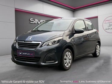 Peugeot 108 1.0 vti 68ch etg5 active garantie 12 mois boite auto téléphone mains libres occasion simplicicar les...