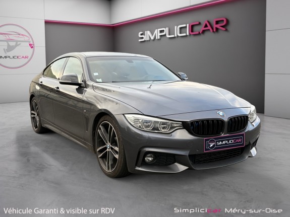 Bmw serie 4 gran coupe 3.0 l  258 ch  bva 8 m sport suivi bmw garantie 12 mois occasion simplicicar mery-sur-oise simplicicar...
