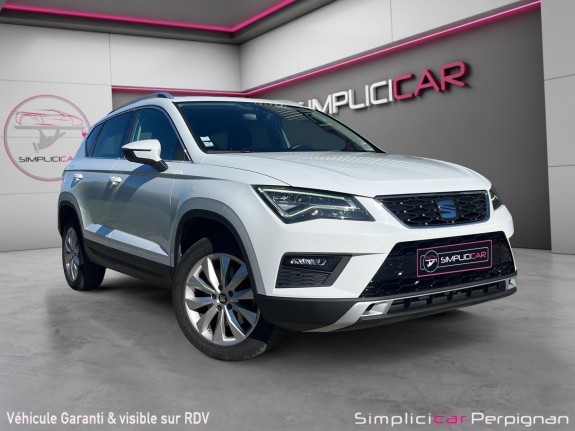 Seat ateca 1.4 ecotsi 150 ch act start/stop dsg7 style camera de recul / carplay / clim bizone / garantie 12 mois occasion...