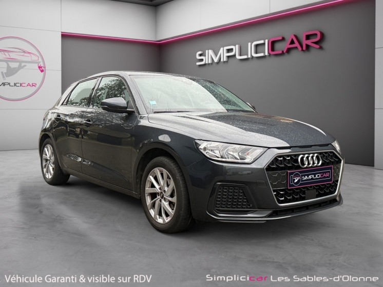 Audi a1 sportback 25 tfsi 95 ch bvm5 design - radar de recul - garantie 12 mois occasion simplicicar les sables-d'olonne...
