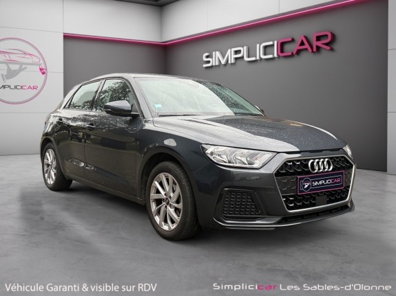 Audi a1 sportback 25 tfsi 95 ch bvm5 design - radar de recul - garantie 12 mois occasion simplicicar les sables-d'olonne...