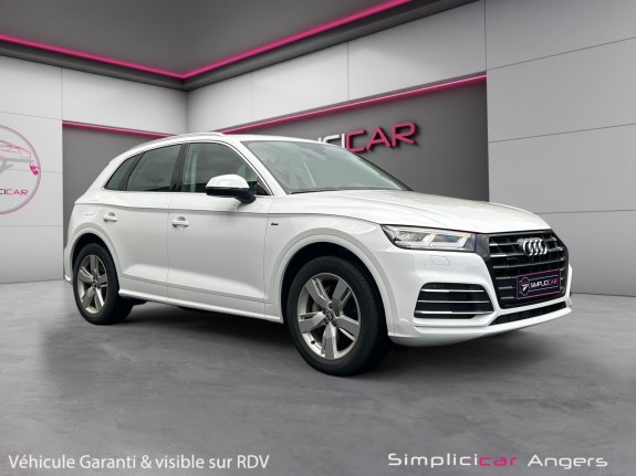 Audi q5 q5 55 tfsi e 367 s tronic 7 quattro s line hyb rechargeable attelage  pas de malus occasion simplicicar angers...
