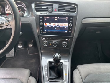 Volkswagen golf 1.4 tsi 125 bluemotion technology carat - sièges velours chauffants  massants - climatisation bi-zone...