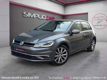 Volkswagen golf 1.4 tsi 125 bluemotion technology carat - sièges velours chauffants  massants - climatisation bi-zone...