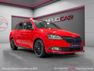Skoda fabia combi 1.0 tsi 95 ch dsg7 monte-carlo garantie 12 mois carplay caméra de recul occasion simplicicar narbonne...
