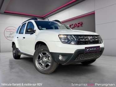 Dacia duster sce 115 4x2 silver line 2017 radar de recul / climatisation / roue de secours / garantie 12 mois occasion...