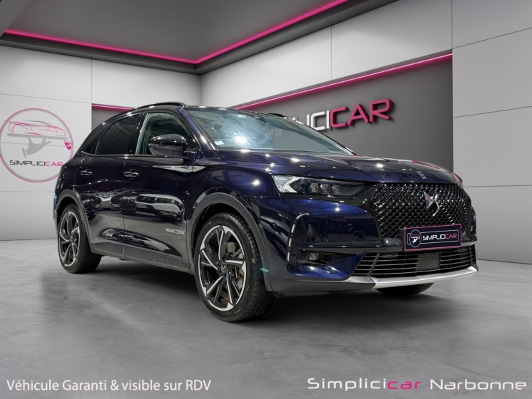 Ds ds7 crossback hybride e-tense 300 eat8 4x4 louvre garantie 12 mois sièges électrique et massant carplay occasion...