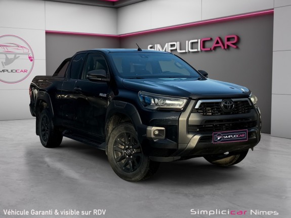 Toyota hilux 2.8l 204 invincible pick up x-tra - attelage - rideaux - roll bar - garantie toyota 2031 occasion simplicicar...