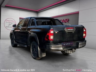 Toyota hilux 2.8l 204 invincible pick up x-tra - attelage - rideaux - roll bar - garantie toyota 2031 occasion simplicicar...