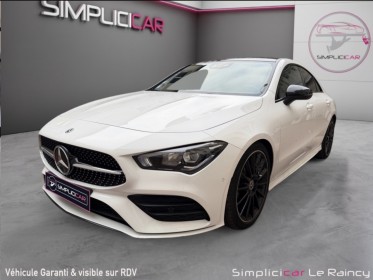 Mercedes cla coupe 200 7g-dct amg line garantie 12mois suivi mercedes  toit ouvrant burmester siège chauffant carplay...