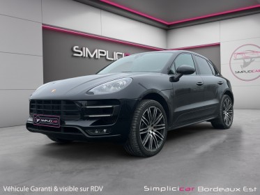 Porsche macan turbo 3.6 v6 400 ch pdk carbone int ext attelage toit ouvrant garantie 12 mois occasion simplicicar bordeaux ...