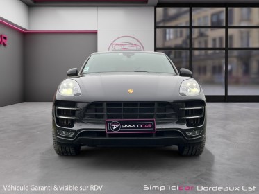 Porsche macan turbo 3.6 v6 400 ch pdk carbone int ext attelage toit ouvrant garantie 12 mois occasion simplicicar bordeaux ...