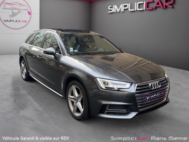 Audi a4 avant 2.0 tfsi ultra 190 s tronic 7 s line occasion paris 15ème (75) simplicicar simplicibike france