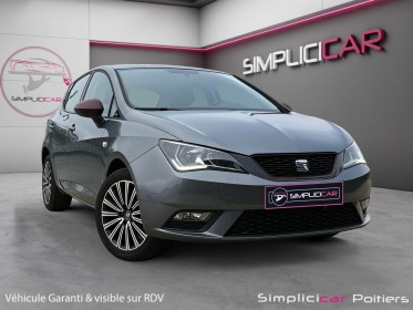 Seat ibiza 1.2 tsi 90 ch style faible km 23482km carplay historique complet garantie 12 mois occasion simplicicar poitiers...