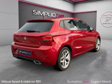 Seat ibiza 1.0 tsi 110 ch s/s dsg7 fr /garantie 12 mois/ camera de recul occasion simplicicar lyon nord simplicicar...