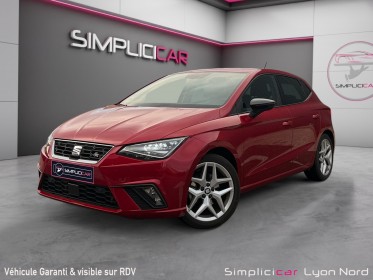 Seat ibiza 1.0 tsi 110 ch s/s dsg7 fr /garantie 12 mois/ camera de recul occasion simplicicar lyon nord simplicicar...