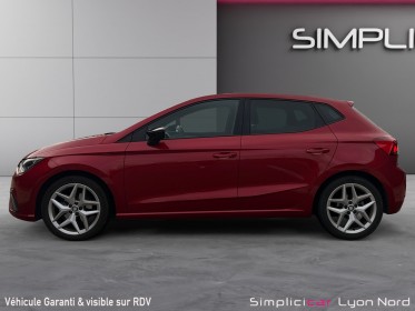 Seat ibiza 1.0 tsi 110 ch s/s dsg7 fr /garantie 12 mois/ camera de recul occasion simplicicar lyon nord simplicicar...