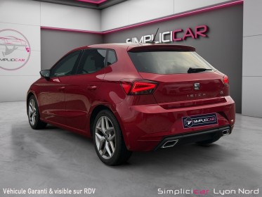Seat ibiza 1.0 tsi 110 ch s/s dsg7 fr /garantie 12 mois/ camera de recul occasion simplicicar lyon nord simplicicar...