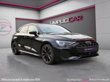 Audi a3 sportback 35 tfsi mild hybrid 150 s tronic 7 s line occasion montreuil (porte de vincennes)(75) simplicicar...
