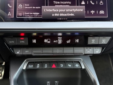 Audi a3 sportback 35 tfsi mild hybrid 150 s tronic 7 s line occasion montreuil (porte de vincennes)(75) simplicicar...