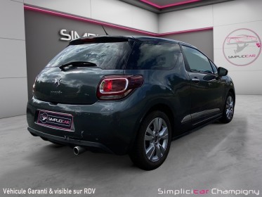 Citroen ds3 e-hdi 90 be chic etg6 boite auto-clim auto- aide au stationnement-gps occasion champigny-sur-marne (94)...