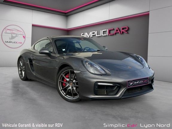 Porsche cayman gts 3.4l  340cv gts / garantie 12 mois occasion simplicicar lyon nord simplicicar simplicibike france