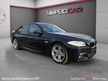 Bmw serie 5 f10 520d 184ch m-sport - carbonne schwartz - radar av ar - coffre electrique - siege electrique occasion...