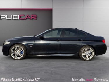 Bmw serie 5 f10 520d 184ch m-sport - carbonne schwartz - radar av ar - coffre electrique - siege electrique occasion...