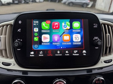 Fiat 500 serie 6 euro 6d 1.2 69 ch lounge - 1ere main - carplay - régulateur -  garantie 12 mois occasion simplicicar nimes...
