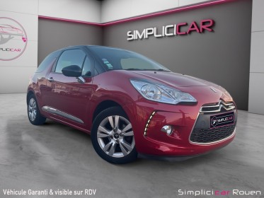 Citroen ds3 vti 120 so chic a occasion simplicicar rouen simplicicar simplicibike france