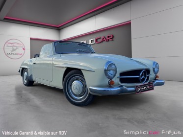 Mercedes classe sl 190 w121 de 1959 entièrement restaurée État exceptionnel occasion simplicicar frejus  simplicicar...