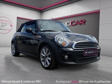 Mini r57 cabriolet lci on 1.6 i 16v 98 cv occasion simplicicar brive la gaillarde  simplicicar simplicibike france