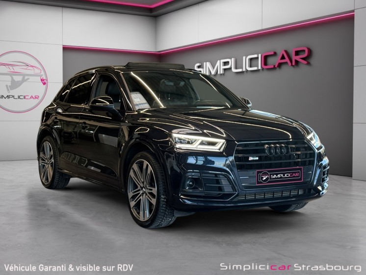 Audi sq5 3.0 v6 tdi 347 tiptronic 8 quattro entretien audi - toit ouvrant - attelage - bangolufsen - matrix - suspension......