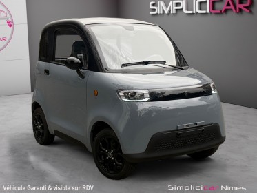 Simplici s1 sans permis 100% electrique - caméra recul - garantie 24 mois occasion simplicicar nimes - rb auto simplicicar...