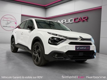 Citroen c4 iii 1.5 bluehdi 130 ss eat8 plus carplay ouverture sans clés garantie constructeur occasion simplicicar narbonne...